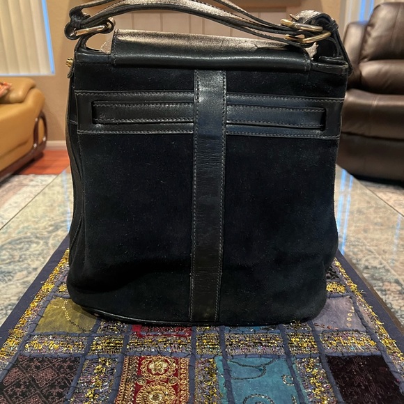 Authentic Gucci 1950s/60s Rare Suede Satchel - Picture 2 of 13